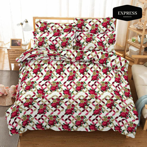 Twill Printed Cotton Bed Sheet