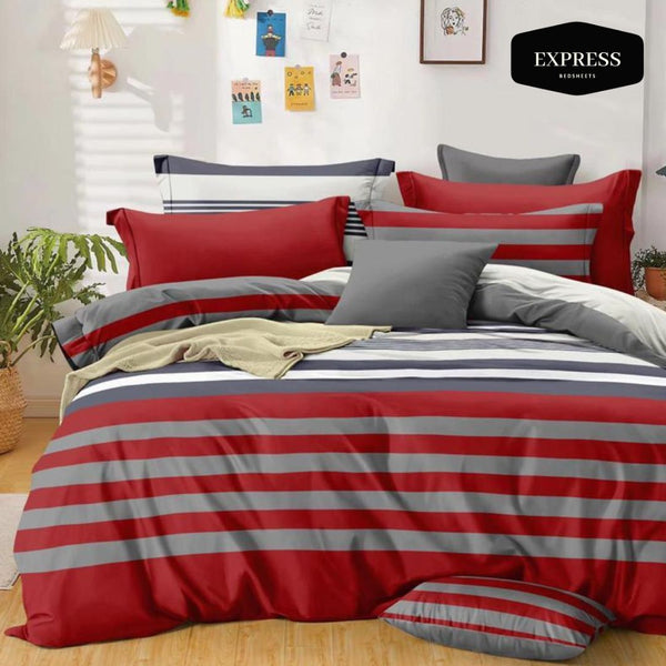 Twill Printed Cotton Bed Sheet