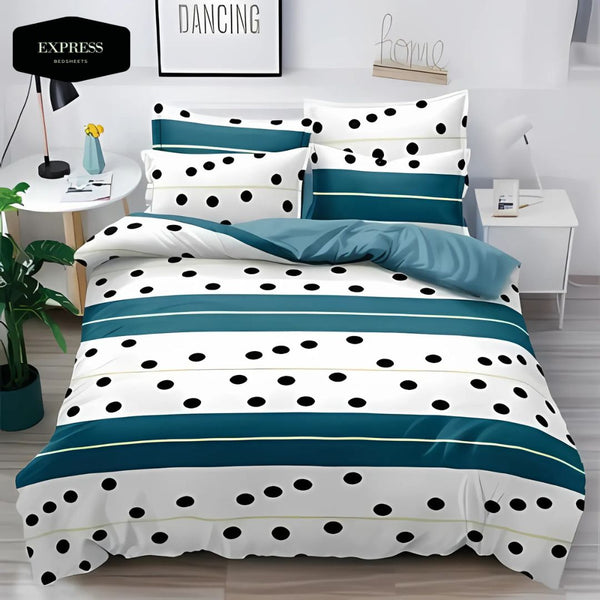 Twill Printed Cotton Bed Sheet