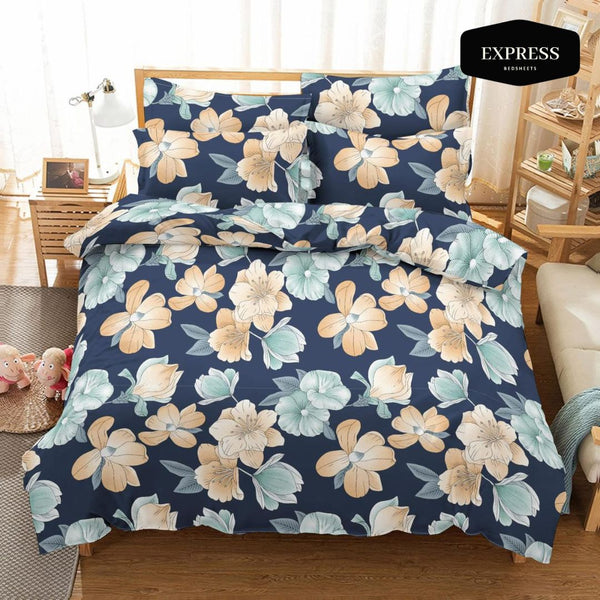 Twill Printed Cotton Bed Sheet