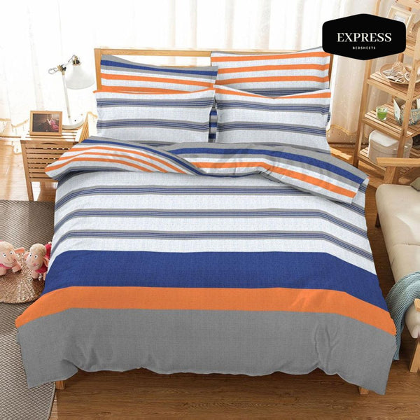 Twill Printed Cotton Bed Sheet