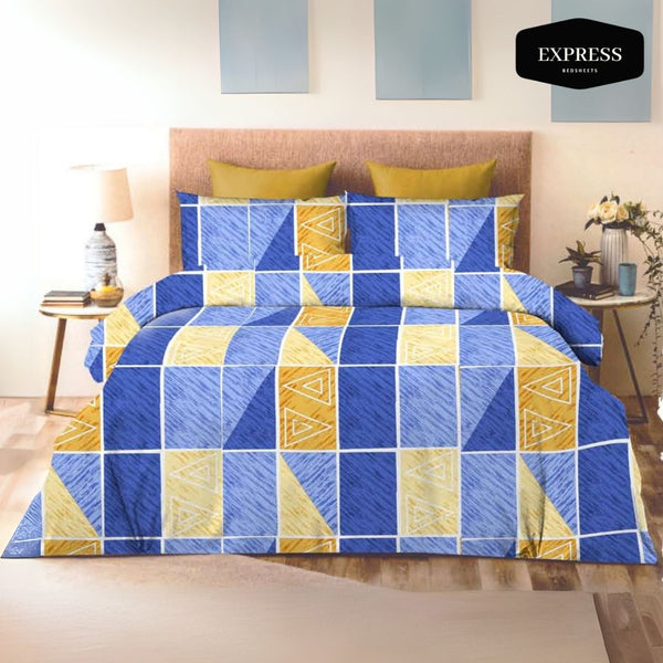 6pcs Cotton Flat Bedsheet Premium King Size Platinum Collection