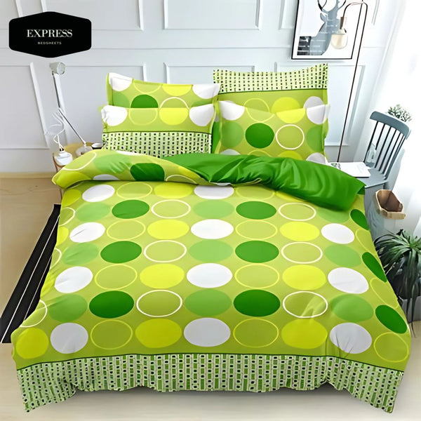 Twill Printed Cotton Flat Bed Sheet