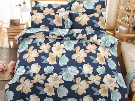 Twill Printed Cotton Bed Sheet